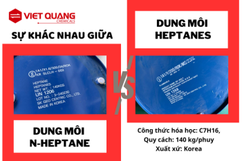 Sự khác nhau giữa dung môi N-Heptane và dung môi HeptaneS (SK-Sol 7 Petroleum Distillates) 